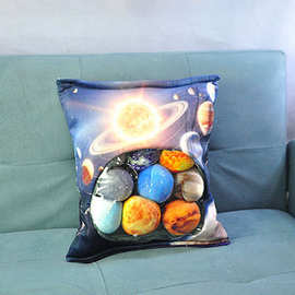 一袋星球抱枕毛绒玩具星星太阳系玩具认知玩偶