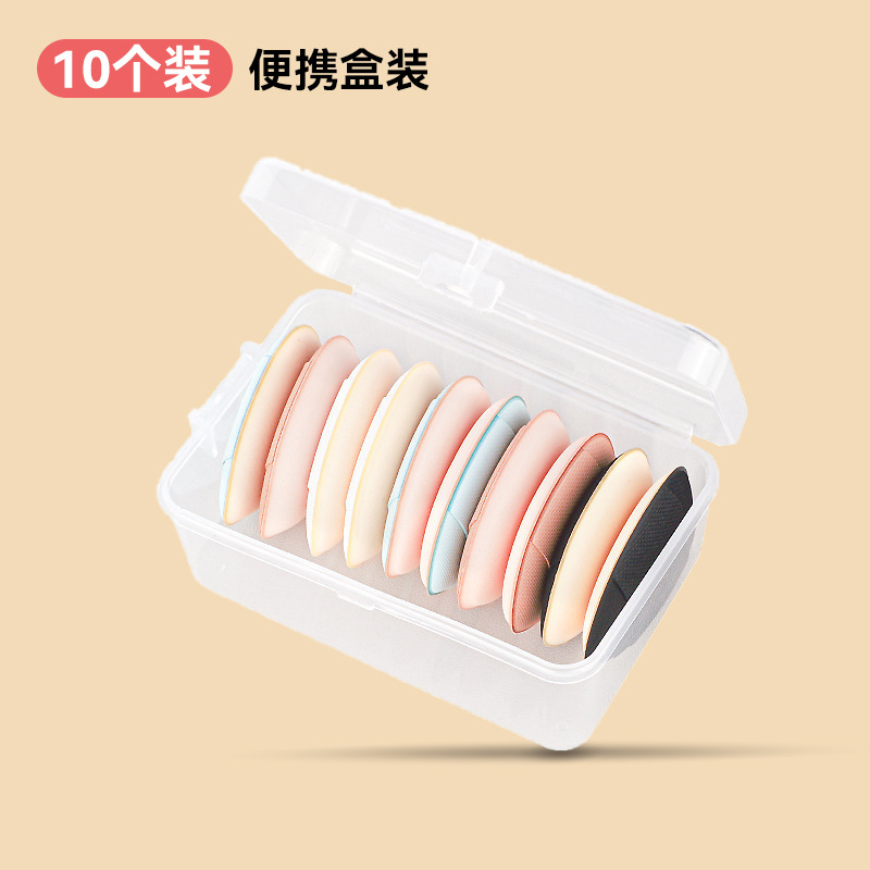 Mini aplicador de maquillaje en forma de gota de agua, ultra suave, no absorbe polvo, para nariz y ala delantera, corrector, base líquida pequeña, venta al por mayor