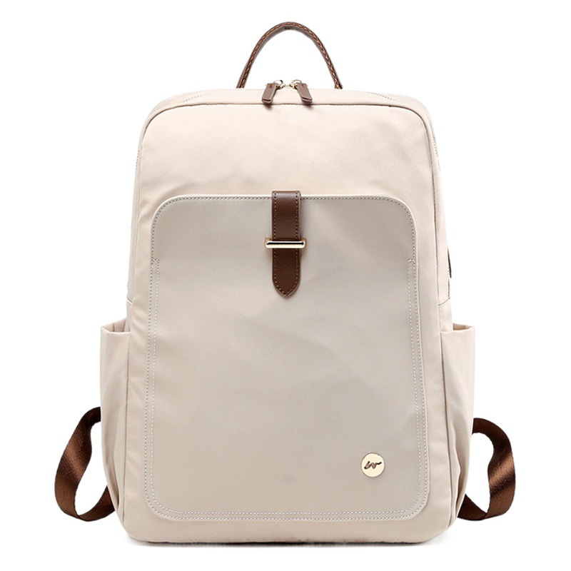 Apple Lenovo 14inch Computer Bag Portable Nylon Solid Color Stitched with High-End Feel Niche Laptop Bag