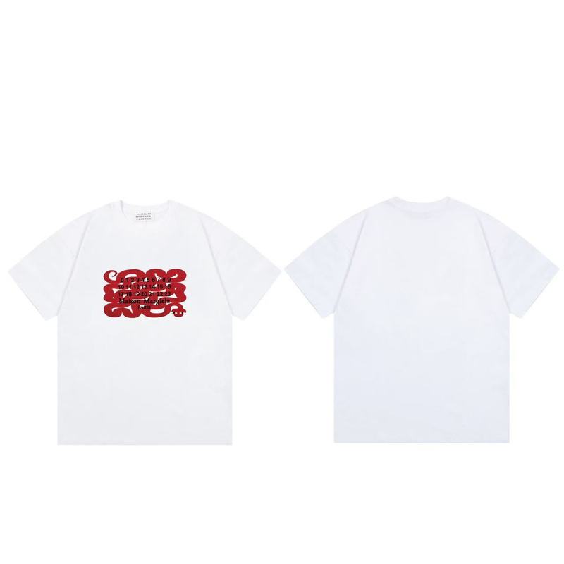 国境を越えたファッションのメイソンmargieraマギラプリントMM6純綿男女同一タイプtシャツの代理|undefined
