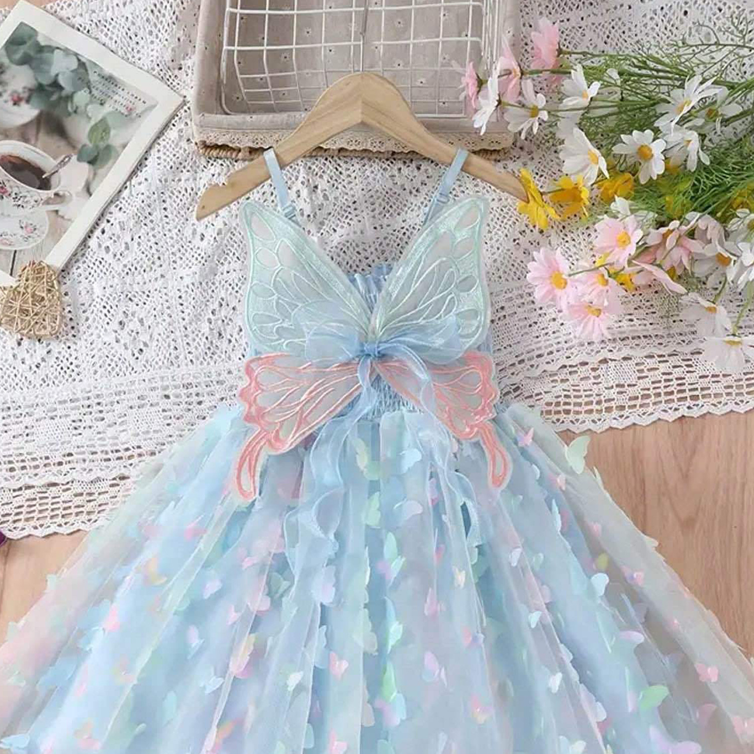 Spot pegatinas de tela bordadas de mariposa multicolor para ropa de niños, faldas, pegatinas de tela decorativas para ropa de perlas, pegatinas de tela decorativas para niños de bricolaje