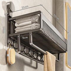 タオル掛けのトイレは穴を開けないでください。