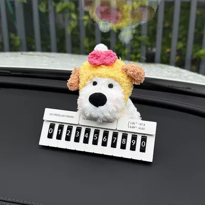 Cute Piano West Highland: Nömrəli dayanma kartı - bingbing-west-highlandparking-sign