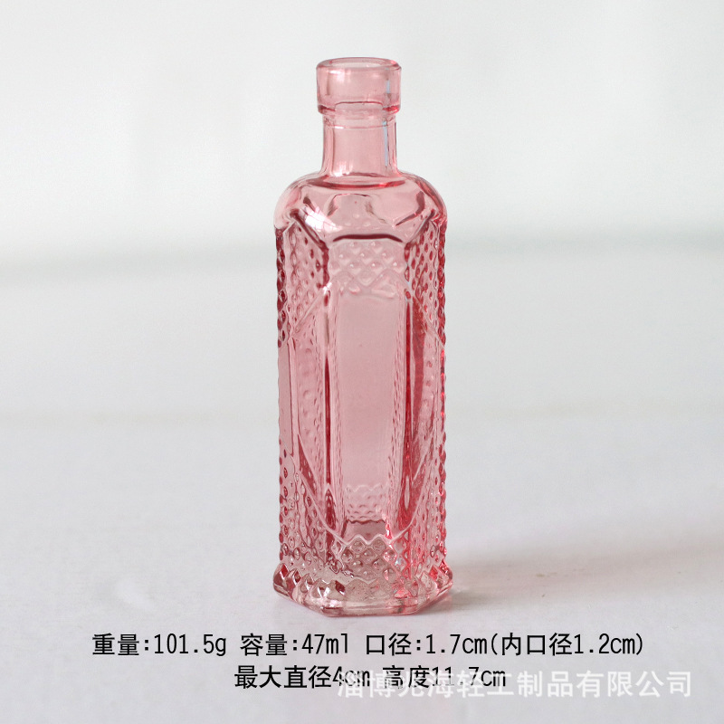 분홍색 원형 구호