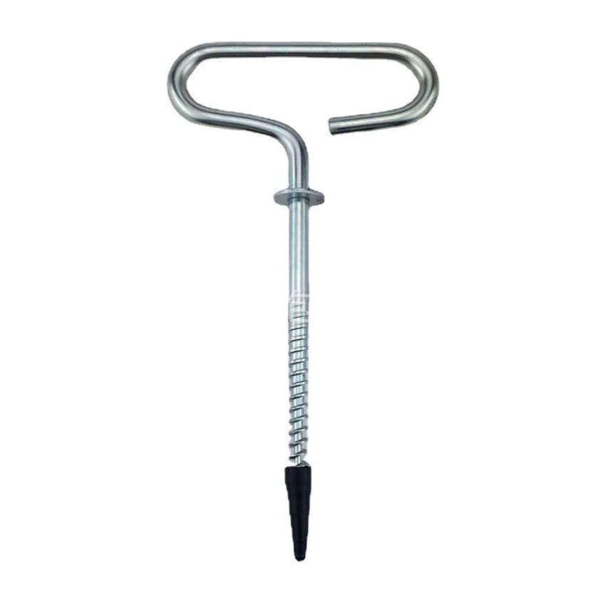 Открытый 9 мм Толстая Нить Снежная палатка наземный гвоздь Рыболовные Снасти нить ледяной гвоздь держатель для палатки 20 см