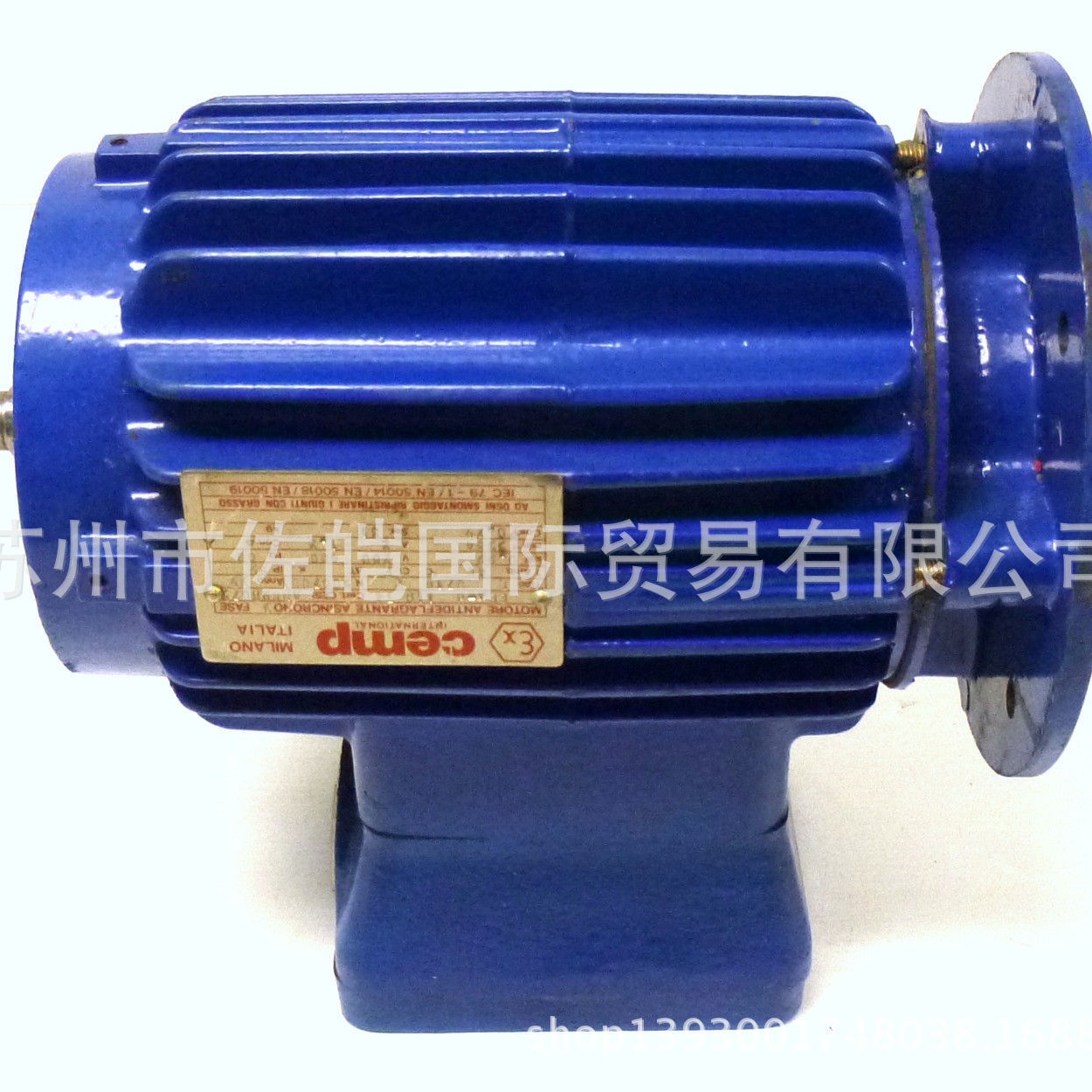 通过船社认证的CEMP品牌马达motors 危险领域用型E0718防爆电动机