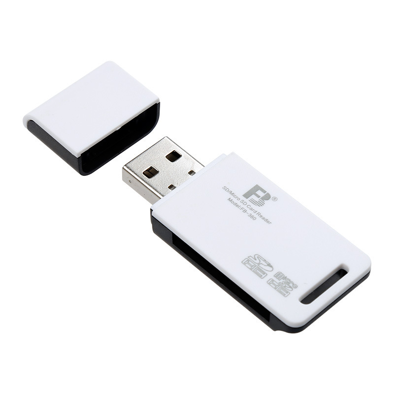 Fengbiao Fb360 Card Reader Micro Sd Memory Card Tf Two-In-One Recorder USB Computer U Disk Memory Reading