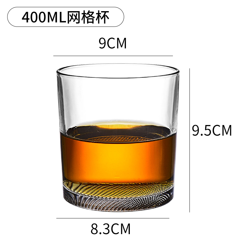 Vidrio de cristal creativo de cóctel de whisky conjunto de tazas de vino clásico tumbler bar cerveza