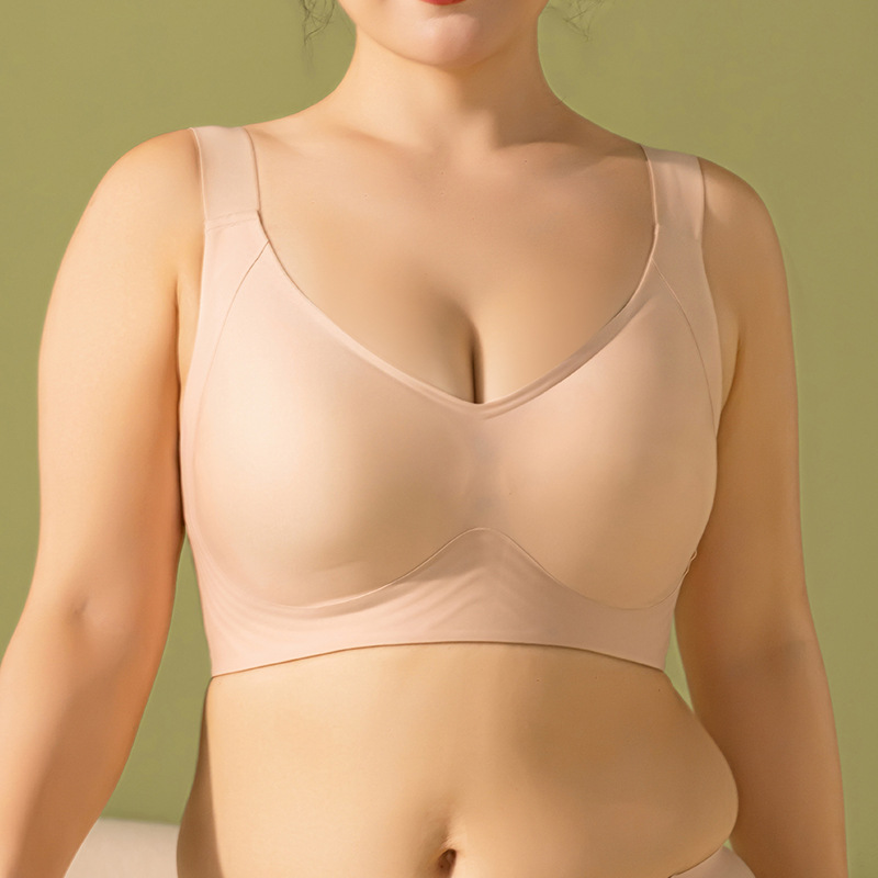 아마존 큰 가슴 수면 브래지어 6XL 없음 반지는 플러스 사이즈 조끼 요가 스포츠 속옷 여성을 모으지 않습니다.