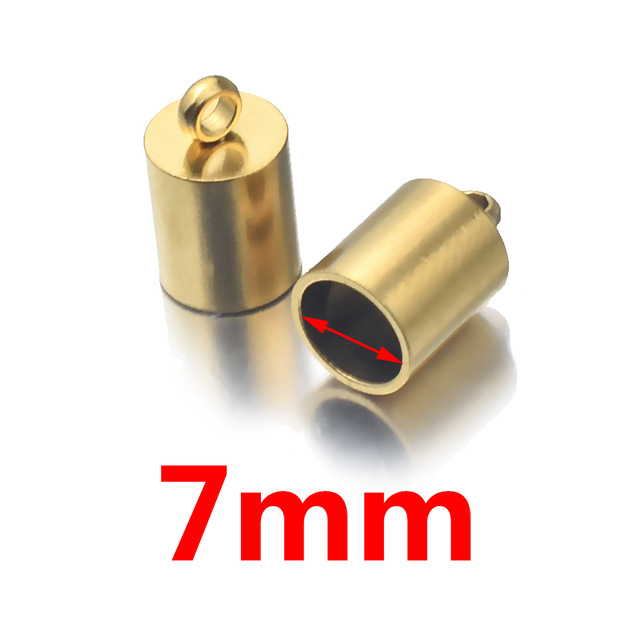 Cadena de cubo de acero inoxidable hebilla de cuerda de cuero hebilla de conexión de cuerda DIY pulsera tobillera accesorios de joyería hechos a mano en stock