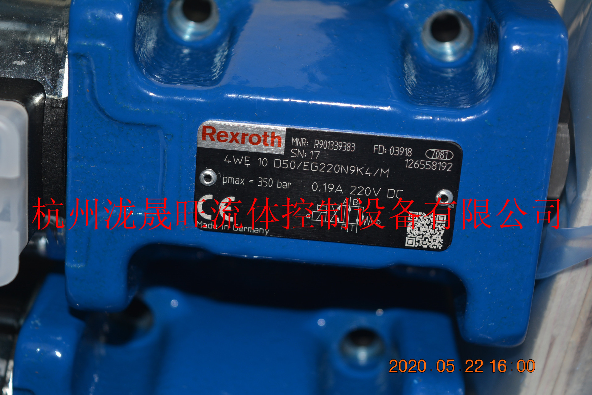 特价供应REXROTH(力士乐)电磁换向阀4WE10D5XEG220N9K4M