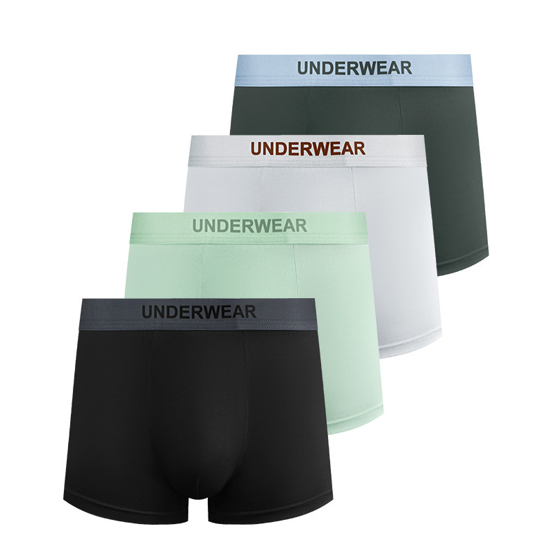 New cross-border e-commerce platform for men's underwear, featuring breathable, mid-waist, European and American-sized boxer briefs, available for wholesale from the manufacturer New cross-border e-commerce platform for men's underwear, featuring breathable, mid-waist, European and American-sized boxer briefs, available for wholesale from the manufacturer
