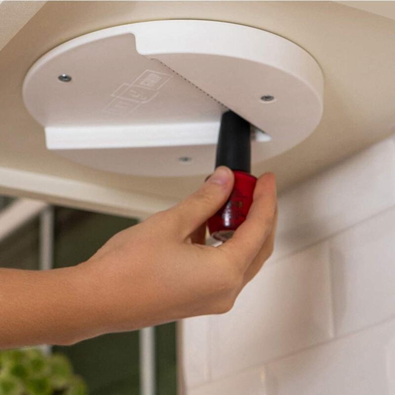 라운드 캔 오프너 주방 캐비닛 하단 뚜껑 병따개 크로스 보더 항아리 오프너는 테이블 아래 오프너 수 있습니다