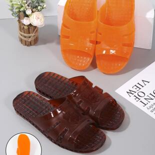 ��Ь�пɫƽ��ţ���ϼҾ��⴩pvc͸��һ���ϰְ���Ь�ڱ���Ь