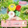 Flower bubble machine (one-click start model) tulip yellow