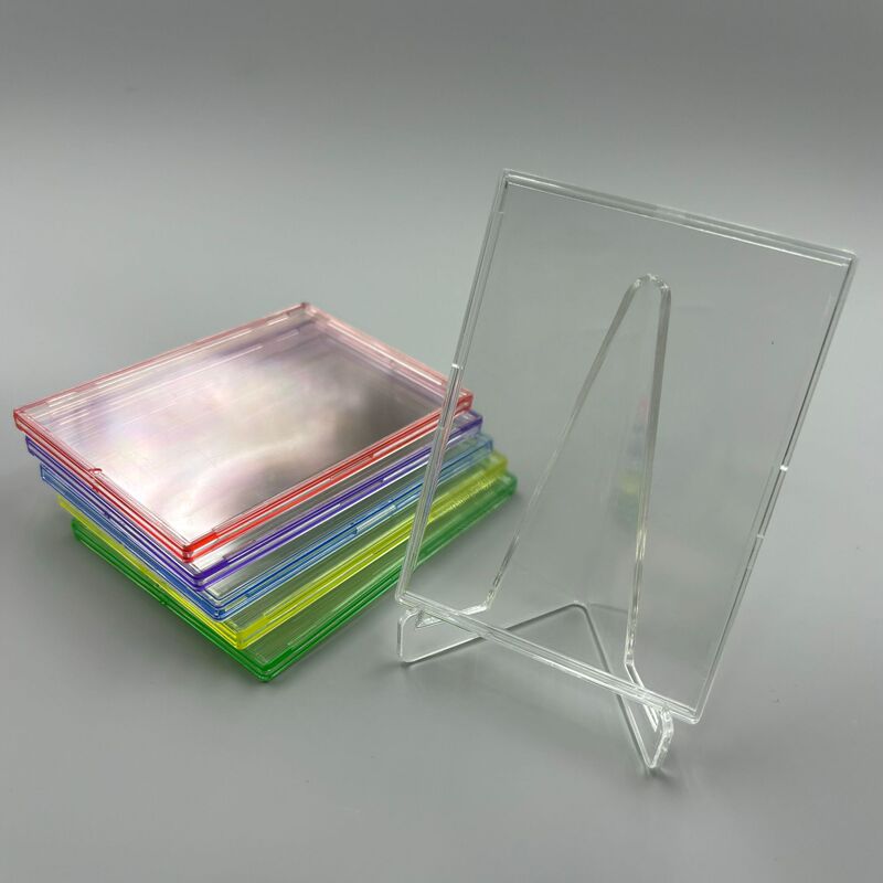 Shell Card Brick Acrylic Card Cover Hard Card Cover Protective Cover Star Card Transparent Goo Card Storage Card Photo Frame Collection Card