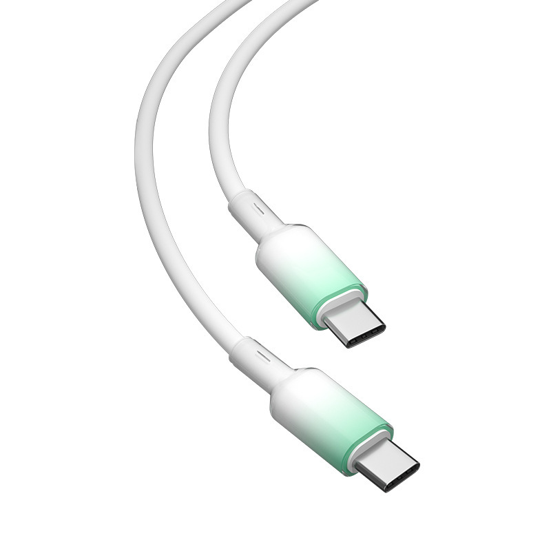 麦無x 103シリカゲルグラデーション色120wはアップルのアンドロイドtypec華為携帯電話の急速充電ケーブルに適している|undefined