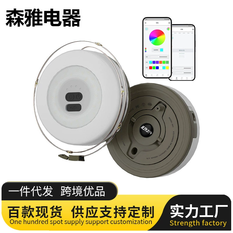 Новый новый солнечный открытый кемпинг световой свет светодиодный световой струнный палатка кемпинг струнный светильник декоративный световой свет небесный занавес световой струнный светильник