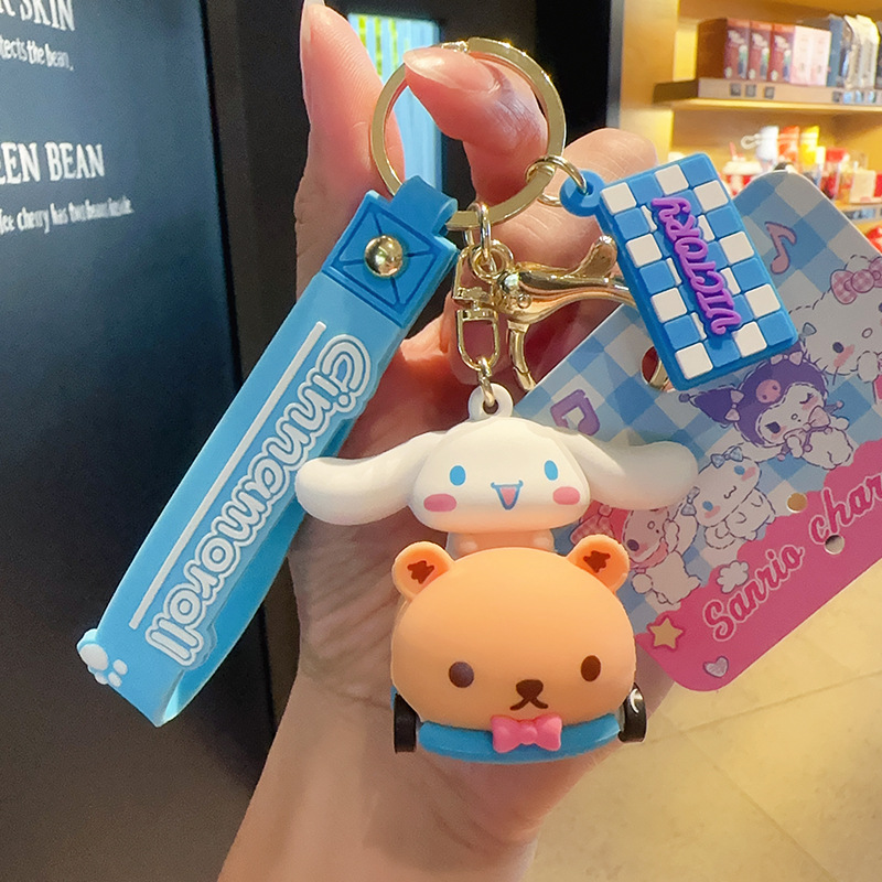 2026年新作正規品サンリオクロミぬいぐるみキーホルダー女性向け可愛いハローキティぬいぐるみカメラ小物