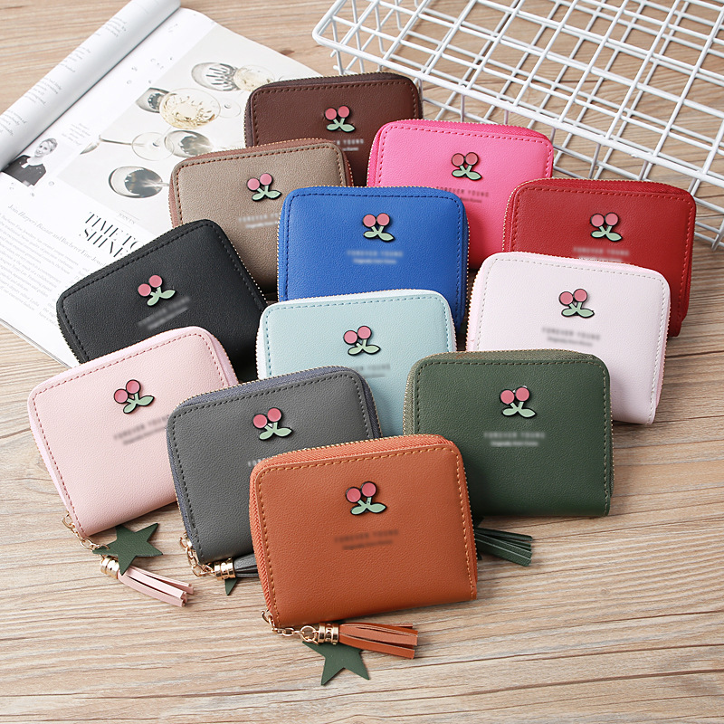 Fashion Short Printing Tassel Wallet Wholesale display picture 1