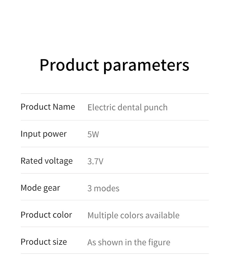 Draagbare elektrische monddouche voor gebitsreiniging_voghion.com