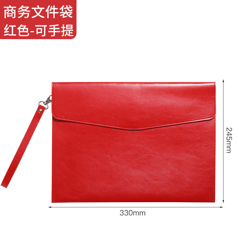 A4PU ファイルバッグ ビジネス オフィス ファイルバッグ シンプルな契約書バッグ 会議情報収納 スポット封筒 支払い|undefined