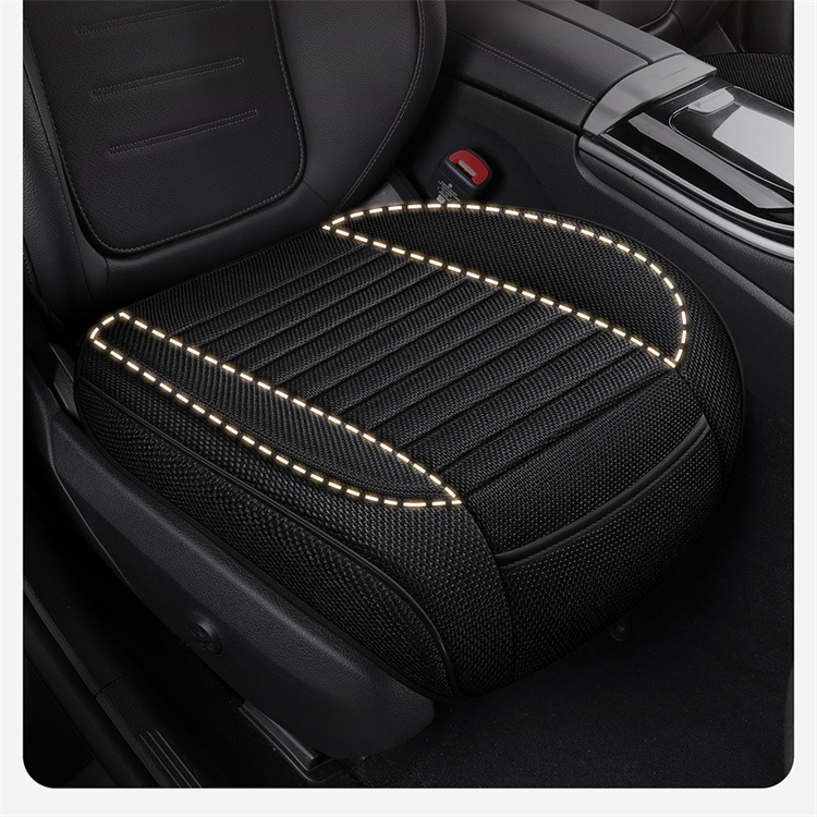 Soft, Comfortable, Breathable, Simple and Versatile Car Seat Cover for All Seasons, Wear-Resistant and Dirt-Resistant, Fully Enclosed Car Seat Cushion