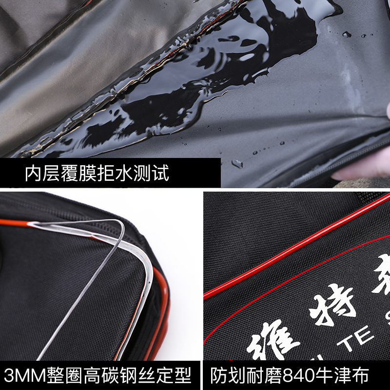釣具バッグ、釣竿バッグ、新しい多機能収納海竿ベリーバッグ、防水ロッドバッグ、釣りバックパック、釣具用品|undefined