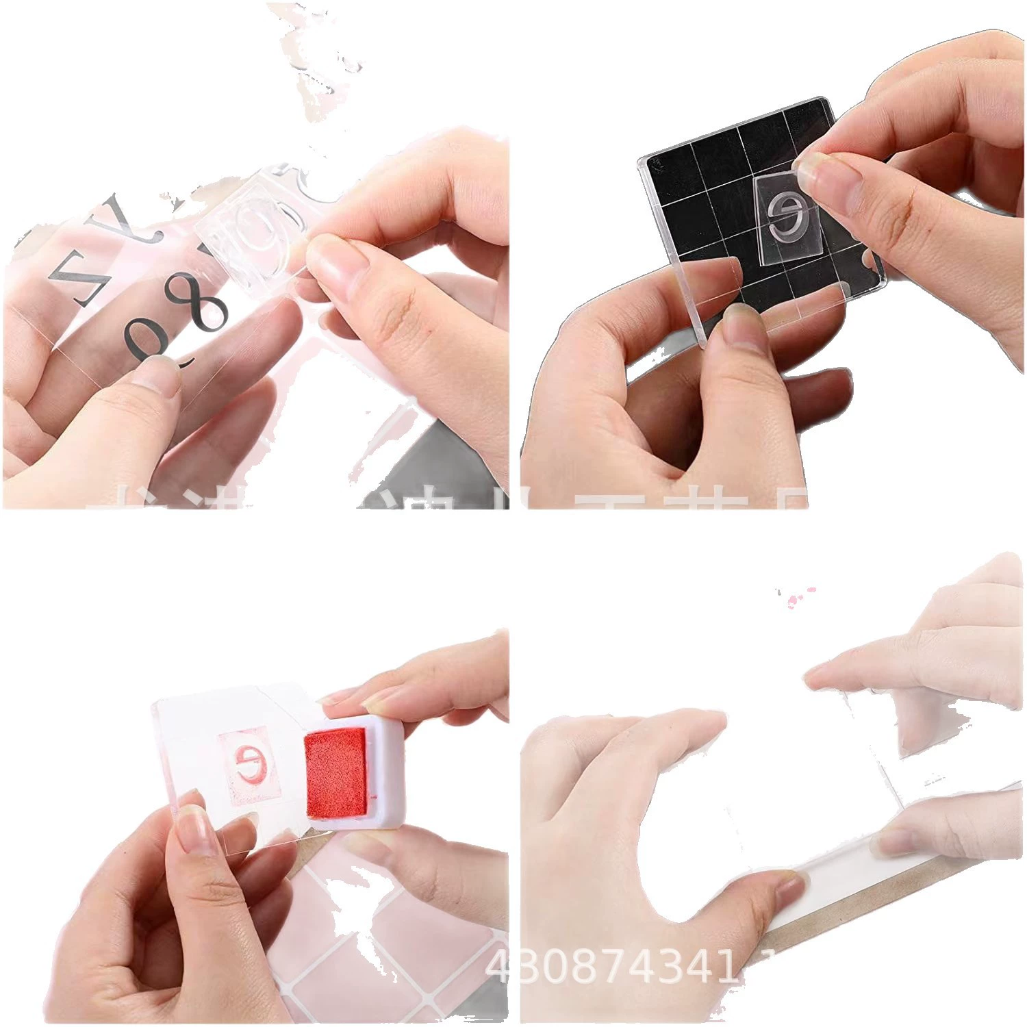 Аcrylic прозрачная силиконовая прокладка, фотоальбом из мягкой резины, DIY
