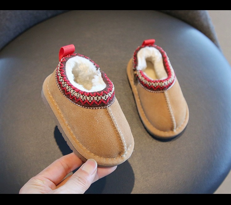 Chaussures d'hiver 2025 pour bébés et enfants de 1 à 4 ans : bottes chaudes et épaisses pour filles et garçons._voghion.com
