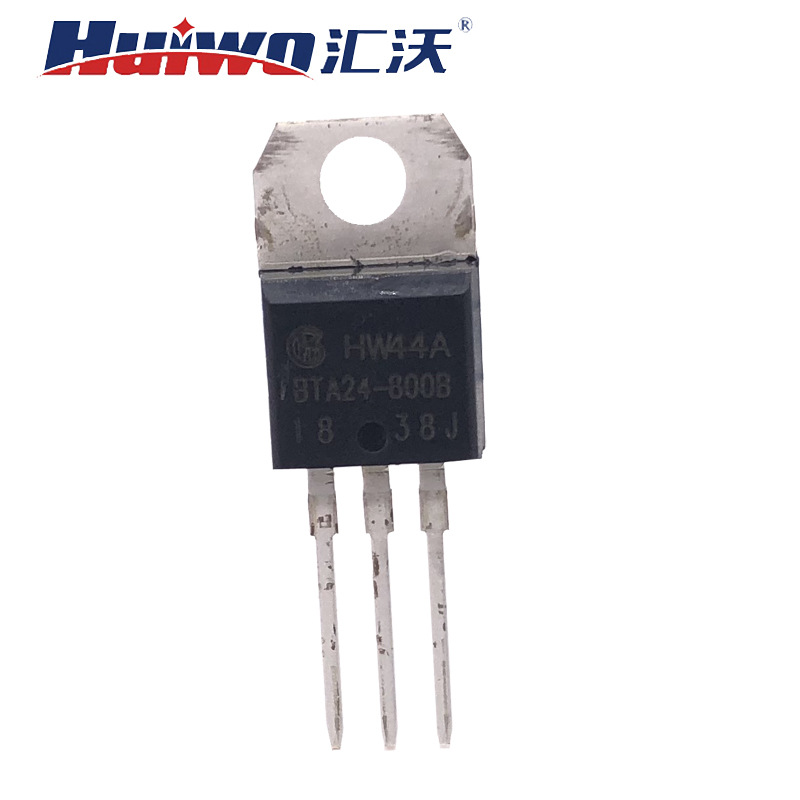 汇沃双向可控硅BTA24-600B/800B 25A高电压品质大功率晶闸管TO220