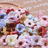 3cm simulation flower head small daisy silk cloth fake flower accessories simulation flower decorative material flower ring artificial flowers