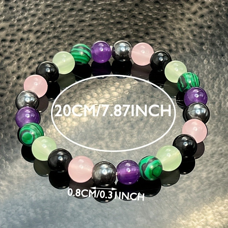 temu希音TK亚马逊跨境爆款手链紫水晶天然石手串欧美热卖新款批发|undefined