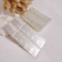 穿戴甲腳指甲果凍雙面膠貼透明不傷指甲延長美甲壽命反覆使用24粒