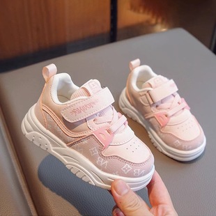 Girls' Sports Shoes 2025 Spring New Kidsren's Shoes Baby Sneakers Boys Soft Sole Breathable Comfortable Casual Shoes