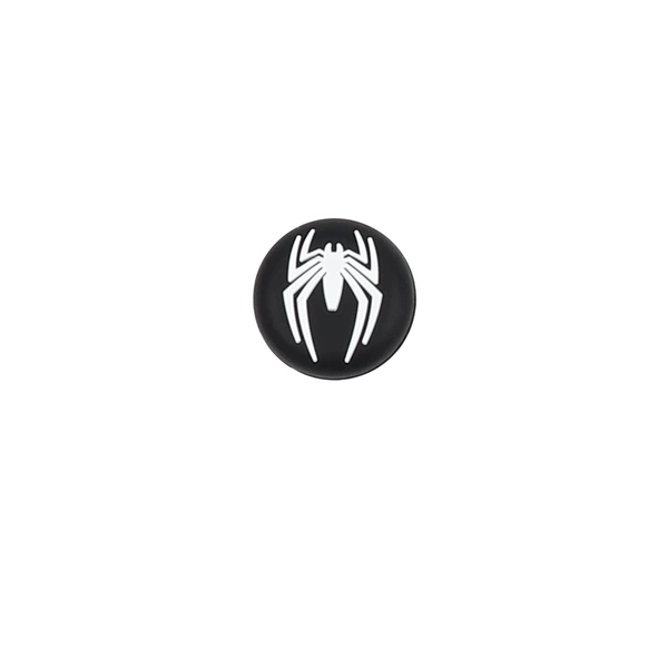 Black bottom white spider