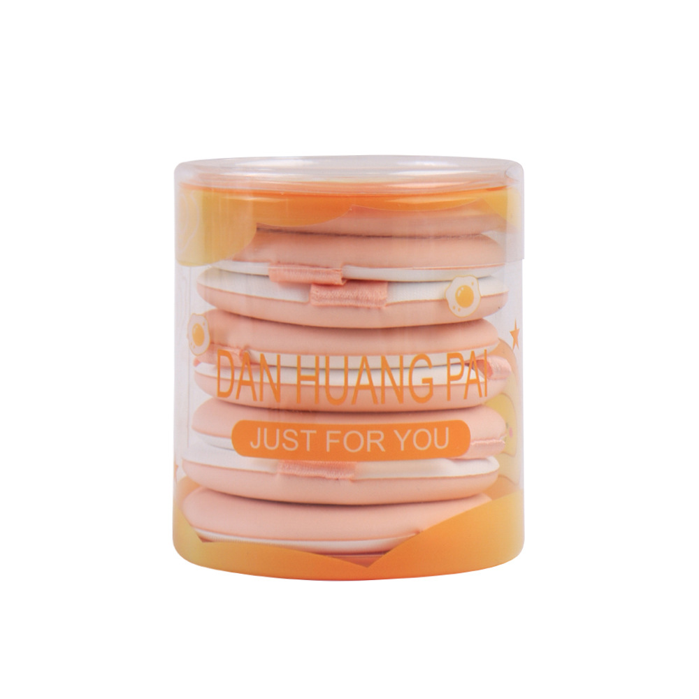 Nuevo 8-pieza cojín de aire puff polvo sin polvo super suave maquillaje Fundación líquido especial húmedo y seco de doble uso pastel de polvo belleza huevo