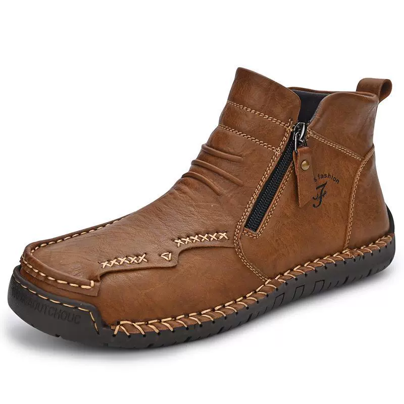 7567 трансграничная повседневная мужская обувь больших размеров ручной работы 38-46