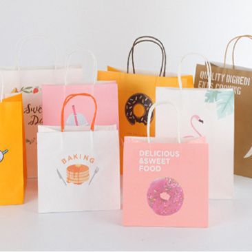 Fashion Gift Tote Bag Wholesale White Cardboard Bag Advanced Sense Fine Clothing Store Light Luxury Gift Bag Custom