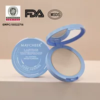 Трансграничная английская версия MAYCHEER косметическая пудра Водонепроницаемый ремонт Естественный маскировку Длительный макияж для контроля масла Медовый порошок