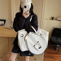 高品質の大容量取り外し可能なテニスバドミントンバッグ男性と女性のための新しいスポーツフィットネスバッグシンプルなポータブルショルダー