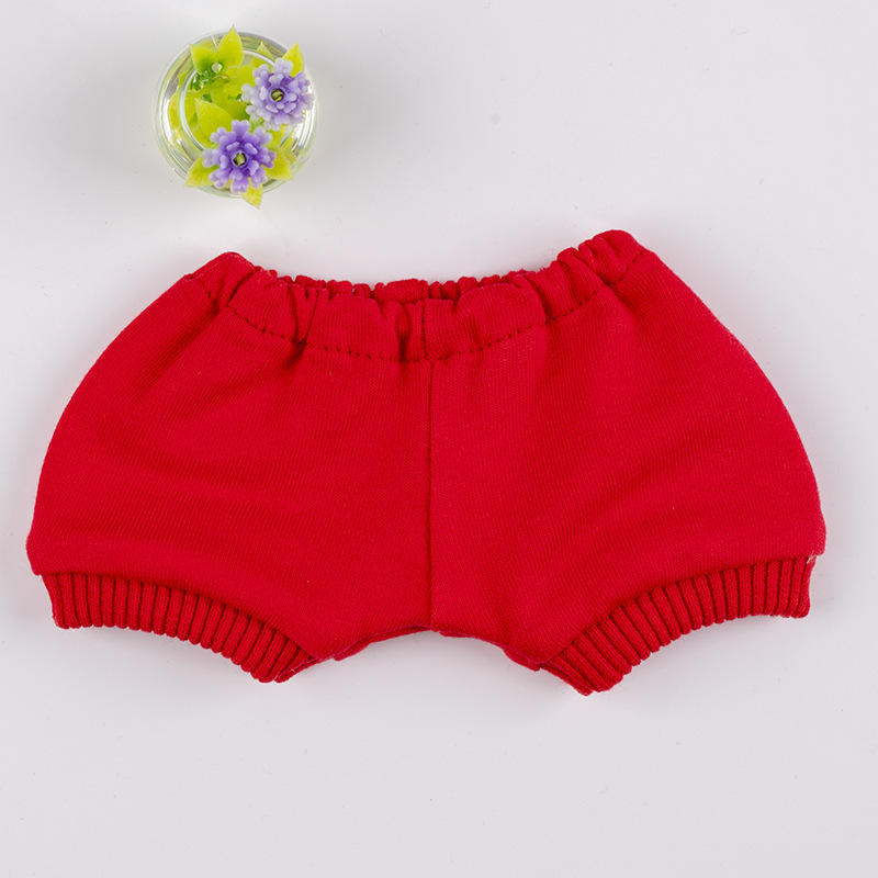 批发10CM娃衣15CM20cm棉花娃娃裤子卫裤卫衣玩偶衣服纯色裤子百搭|undefined