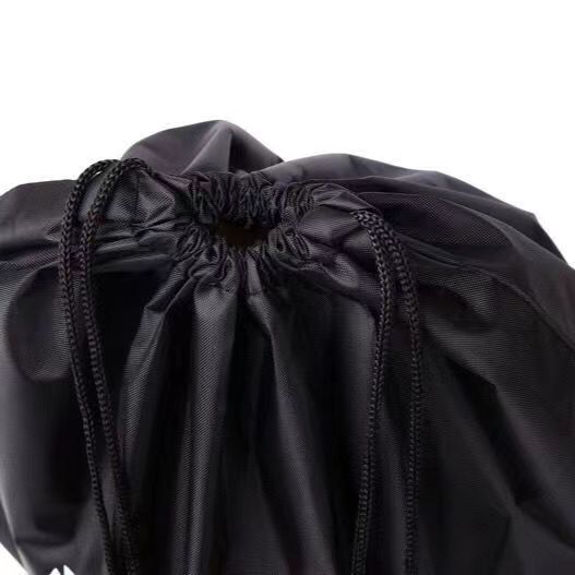 Fábrica directa 210D poliéster mochila con cordón mochila almacenamiento con cordón bolsa nylon publicidad bolsa logo image 7