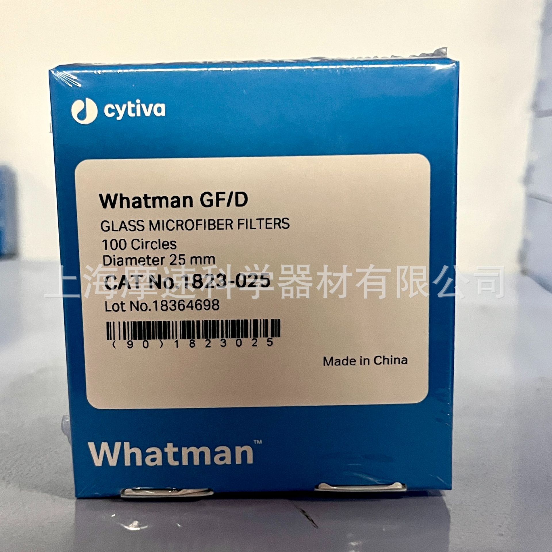 whatman玻璃纤维滤膜滤纸GF/D 25mm 2.7um 1823-025（电池隔膜）
