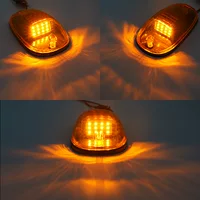 16LED крысиный свет крысиный свет автомобильный верхний фонарь пикап модифицированный предупреждающий свет на крыше желтый свет показывает ширину X20