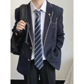 dk制服男日系校园西装学院风西服外套痞帅英伦风学生制服班服套装