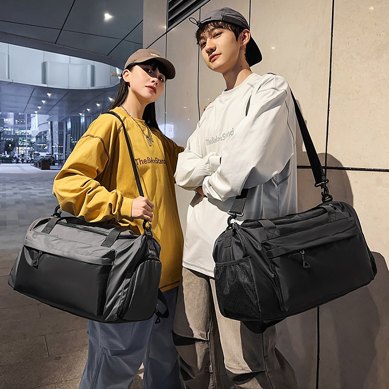 Bolsa de viaje de corta distancia, bolsa de equipaje portátil de gran capacidad, bolsa deportiva de entrenamiento y fitness para exportación, bolsa de yoga, logotipo personalizado