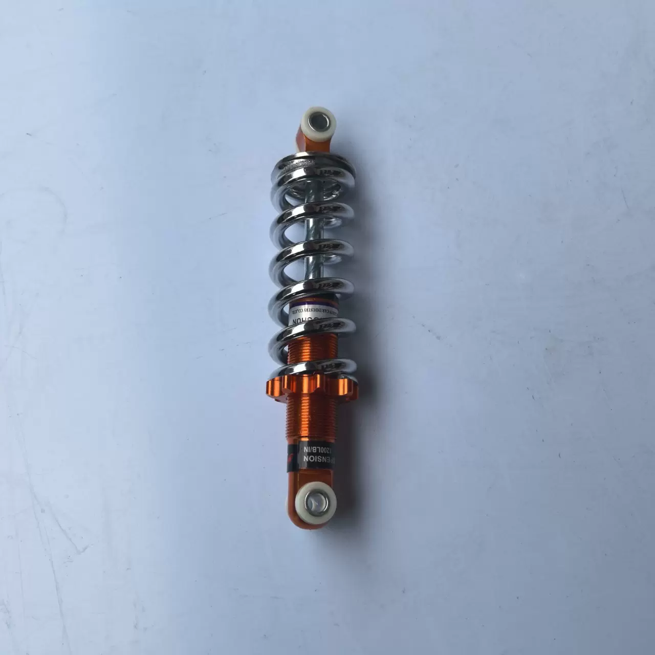 ATV四轮小小牛沙滩车配件 改装前减震 避震器弹簧 孔距165MM