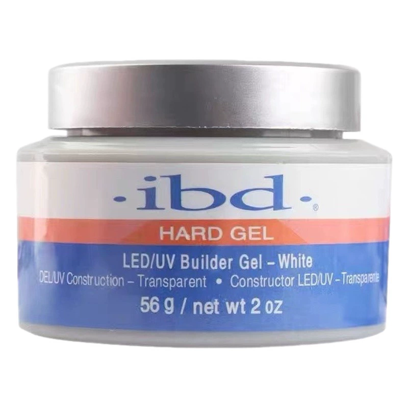 Нейл-арт IBD прозрачный клей съемный клей для фототерапии Многофункциональный УФ-модельный клей 56 г твердый клей Удлинительный клей