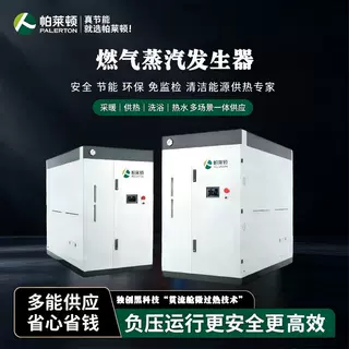 贯流蒸汽发生器源头工厂定制 食品用超低氮节能全自动燃气蒸汽机